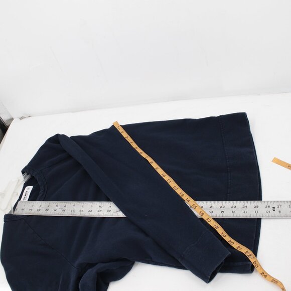 Buck Mason Sweatshirt Mens XS Long Sleeve Pullover Crewneck Cotton Blend blue - Picture 9 of 10